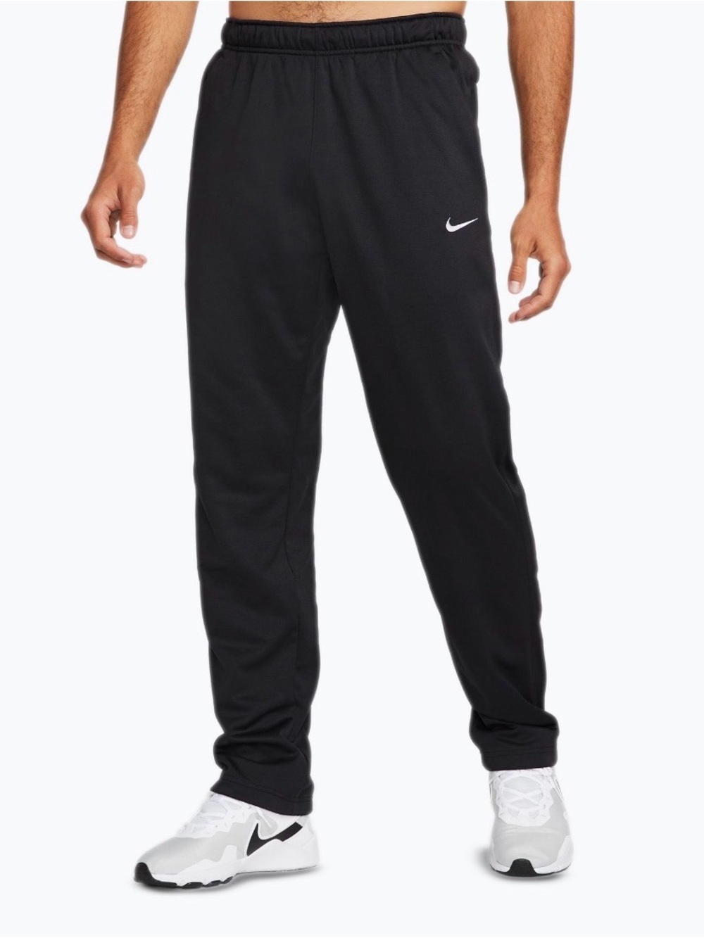 Nike Therma-FIT Men’s Open Hem Training Pants Black Size M NWT